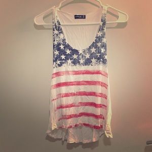 American Flag Tank Top